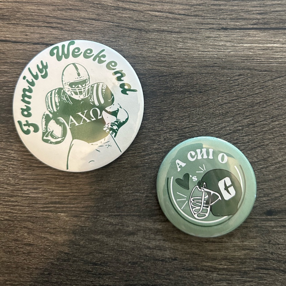 Alpha Chi omega buttons